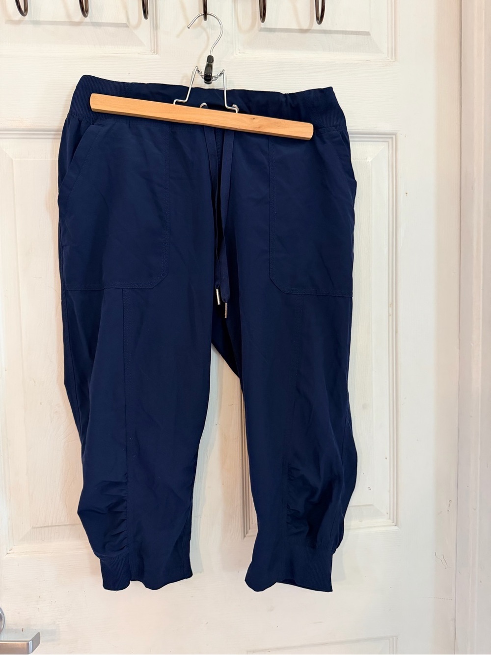 Calvin Klein Navy Cropped Jogger Pants